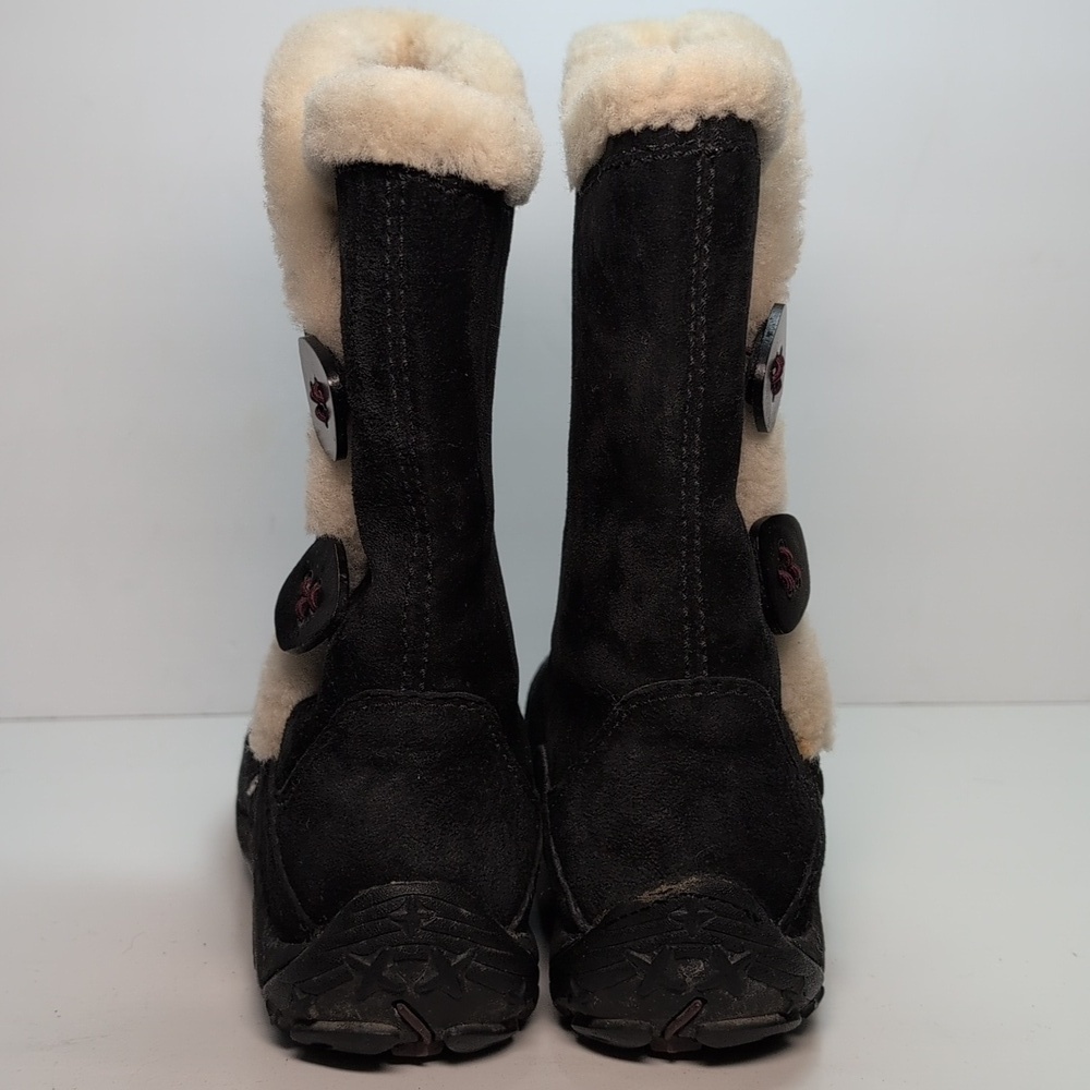 Merrell yarra waterproof suede black boots women's size 7.5 EU 38 - Picture 4 of 15